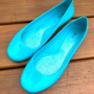 Tiffany Blue OKA-b Flats